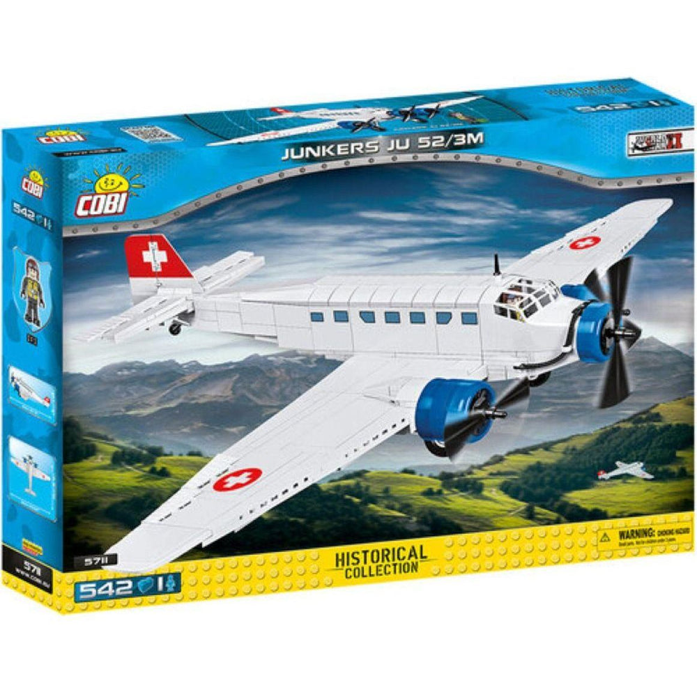 
                  
                    World War II - Junkers JU 52/3M (542 pieces)
                  
                