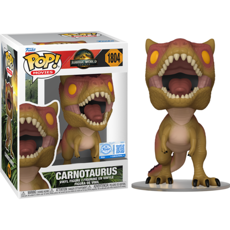 Jurassic World: Rebirth (2025) - Carnotaurus Pop! Vinyl Figure