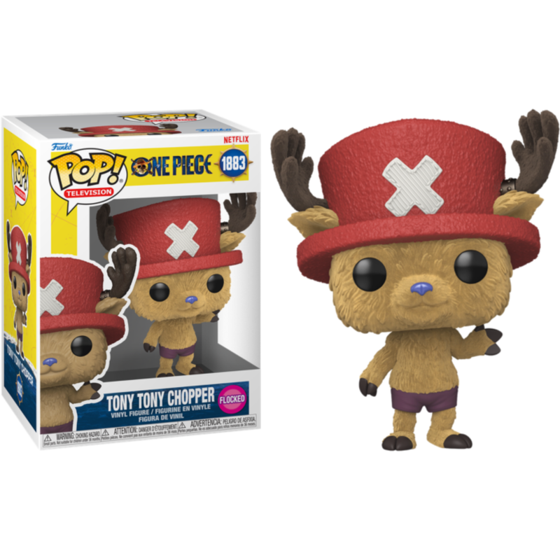 One Piece (2023) - Tony Tony Chopper Flocked Pop! Vinyl Figure