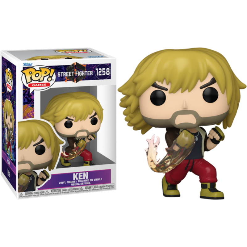Street Fighter 6 - Ken Pop! Vinyl Figure