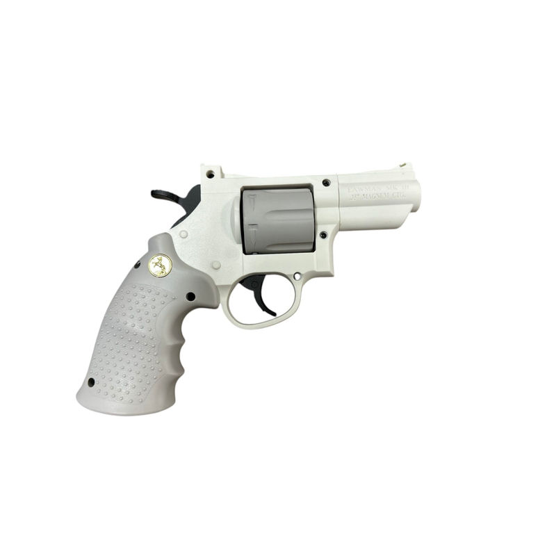 LAWMAN MK III 357 Magnum CTG. Revolver (Model only) White