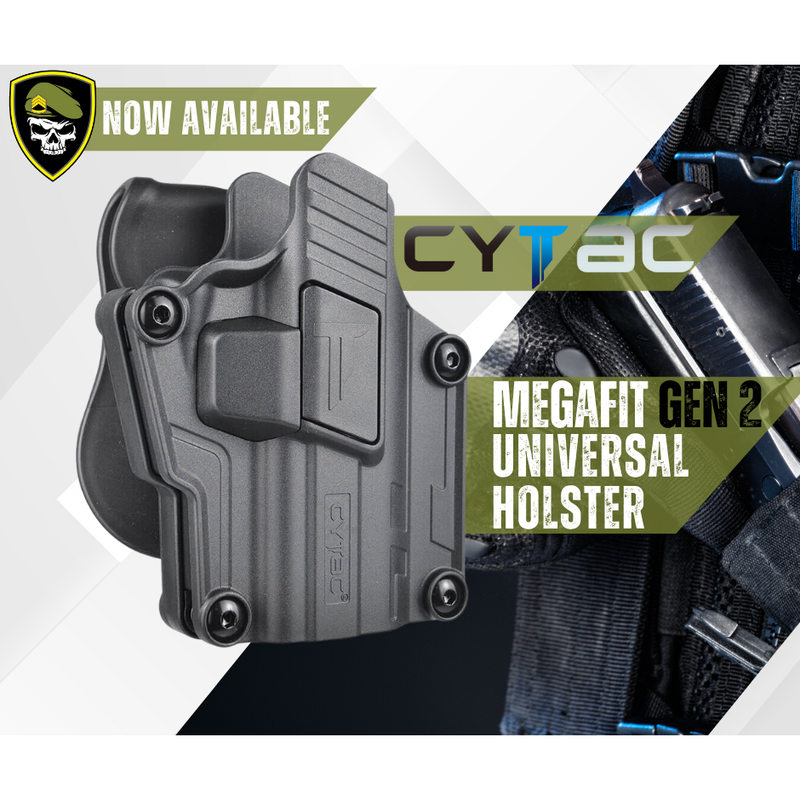 Cytac Mega-Fit Holster GEN 2 - RIGHT HANDED