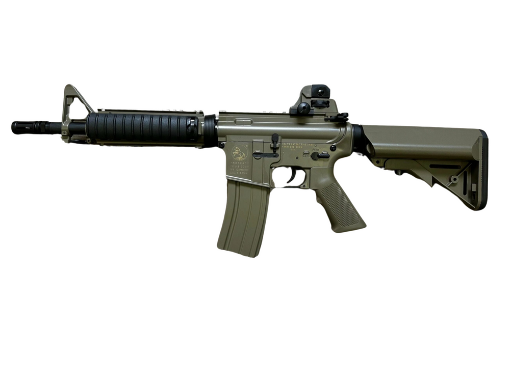 
                  
                    مسدس جل دوبل بيل 061T M4 CQB (اللون: أسمر ضارب للصفرة) 
                  
                