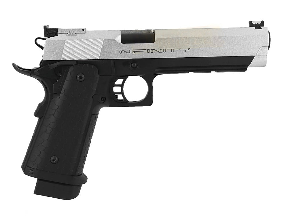 
                  
                    مسدس مزدوج الجرس HI-CAPA INFINITY 5.1 GBB GEL BLASTER (فضي)
                  
                