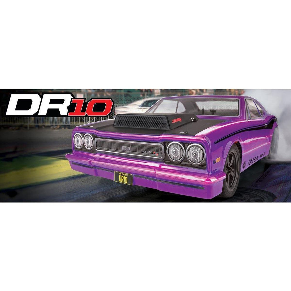 
                  
                    DR10 Drag Race Car RTR, purple
                  
                