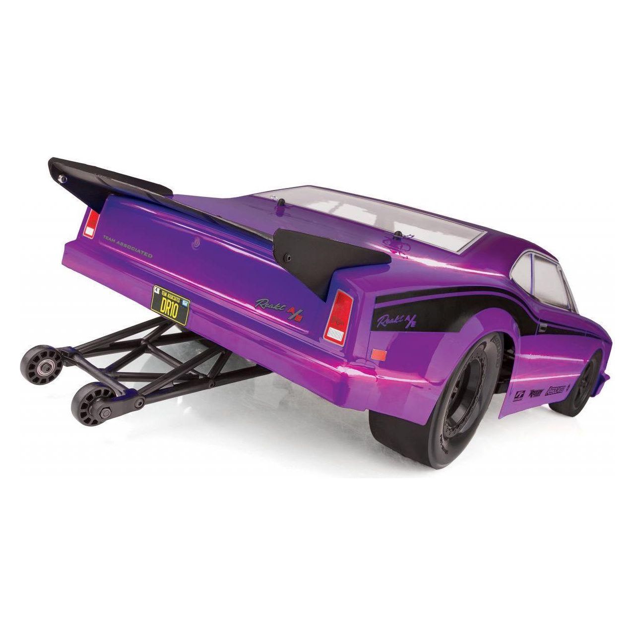 Purple Rtr Light DR10 Drag Race Car RTR, purple