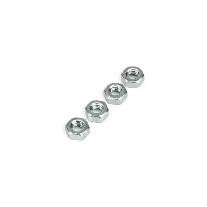 Du-Bro 4mm Hex Nuts, 4pcs, Part 2106
