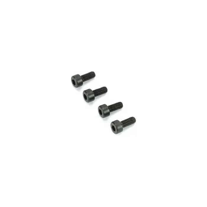 Du-Bro M2.5 x 6mm Cap Head Screws, 4pcs, Part 2116, Clearance