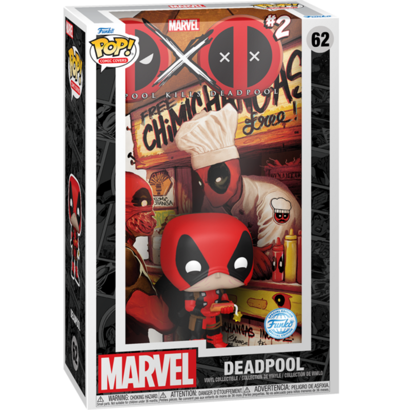 Deadpool - Deadpool Kills Deadpool Issue #2 Pop! Comic Covers Vinyl Figure
