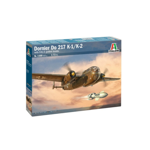 ITALERI DORNIER DO 217 K-1/K-2 WITH FRITZ-X GUIDED BOMBS