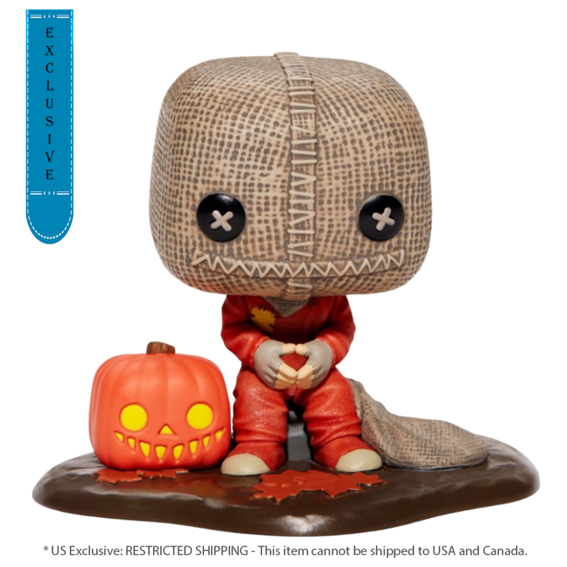 Trick 'r Treat - Sam with Pumpkin & Sack US Exclusive Pop! Deluxe [RS]