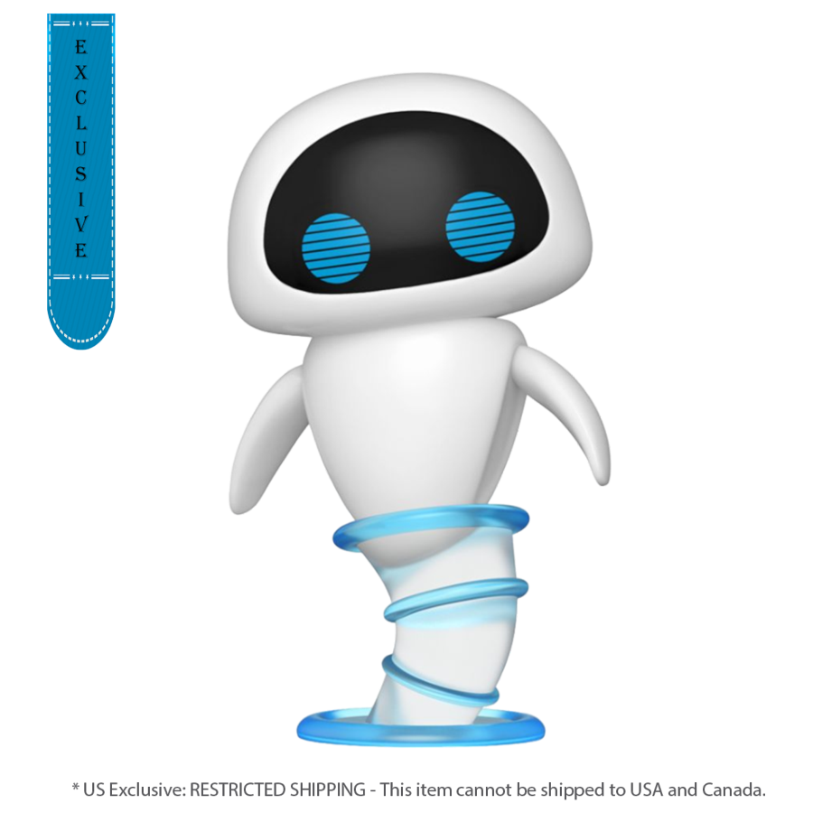 Wall-E - Eve Flying Glow US Exclusive Pop! Vinyl [RS]-Collectible-IKON-ProHobbies