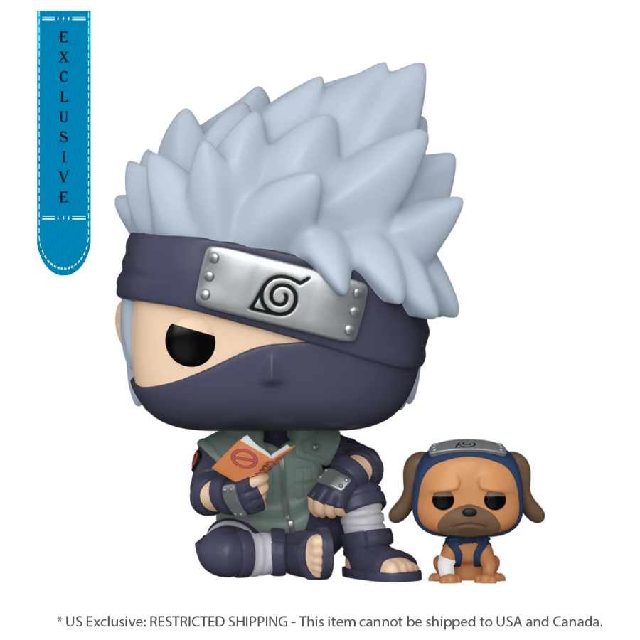 Naruto - Kakashi with Pakkun US Exclusive Pop! Vinyl [RS]-IKON-ProHobbies