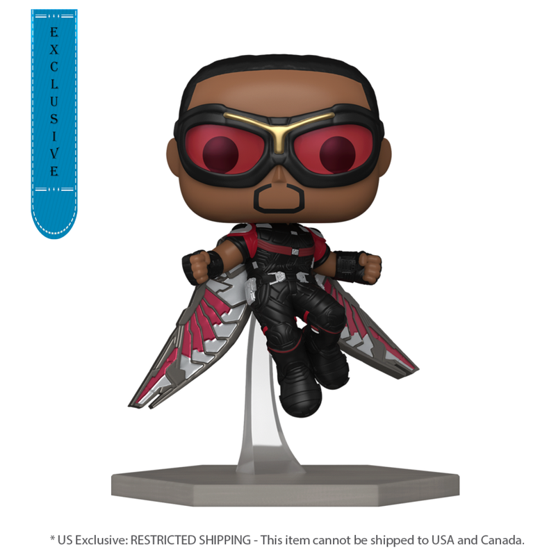 Captain America: Civil War - Falcon US Exclusive Build-A-Scene Pop! Vinyl [RS]