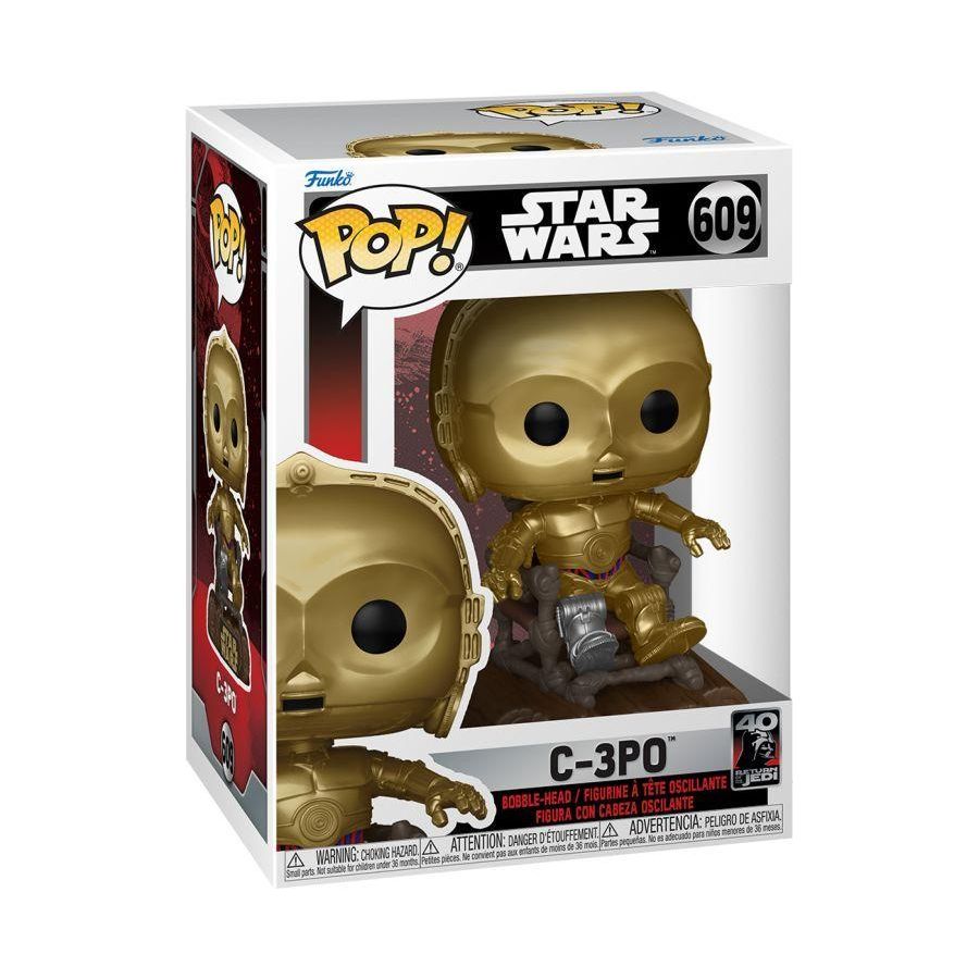 Star Wars: Return of the Jedi 40th Anniversary - C3P0 in chair Pop! Vinyl-IKON-ProHobbies