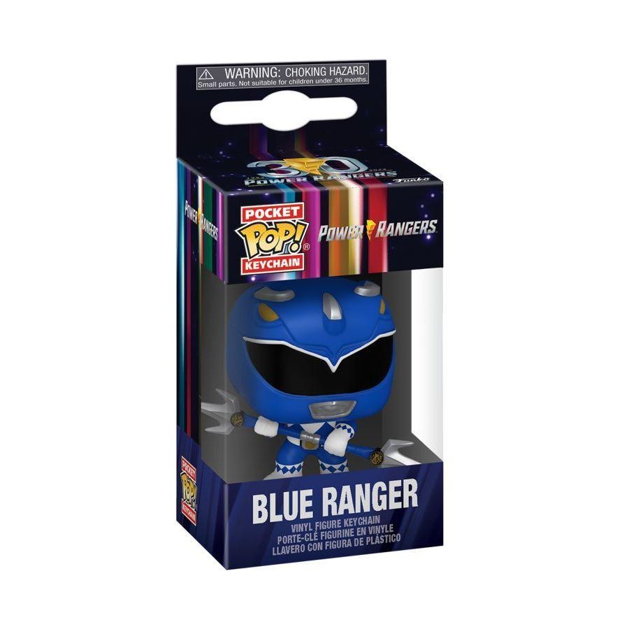 Power Rangers 30th - Blue Ranger Pop! * Keychain