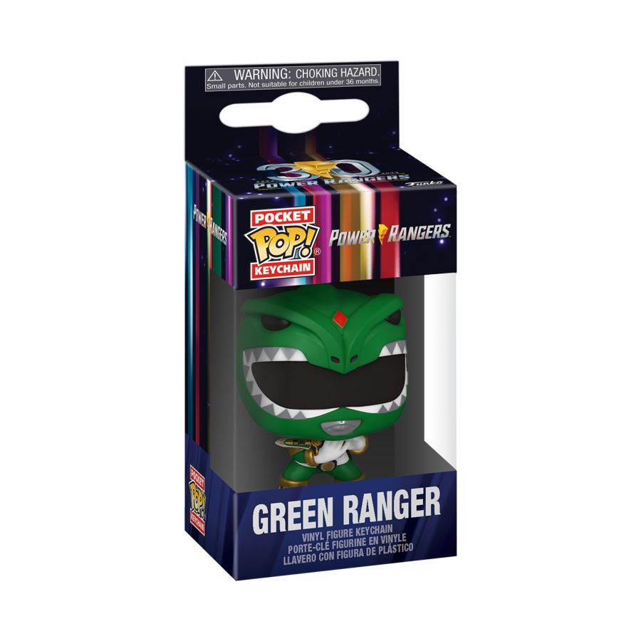 
                  
                    Power Rangers 30th - Green Ranger Pop! * Keychain
                  
                