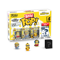 Minions - Roller Skating Stuart Bitty Pop! 4-Pack-IKON-ProHobbies