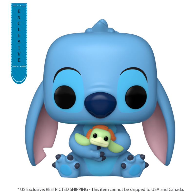 Lilo & Stitch - Stitch with Turtle Pop! Vinyl