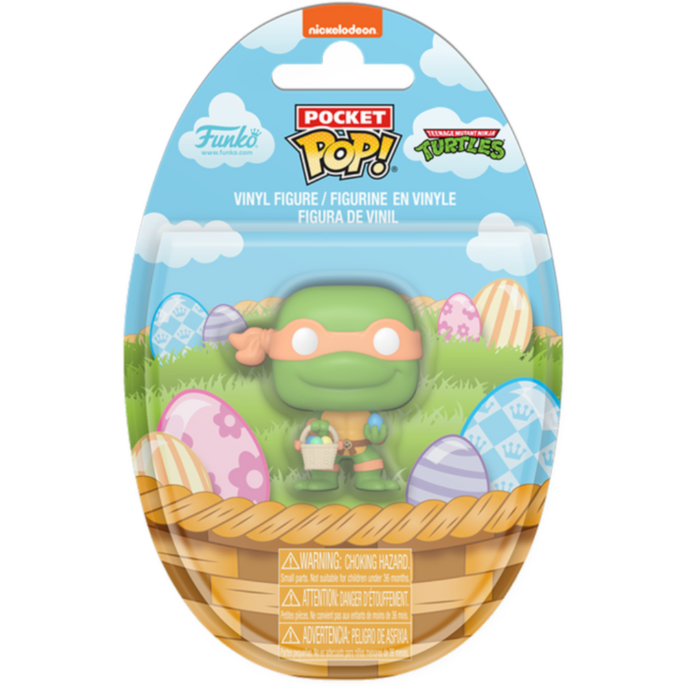 
                  
                    Teenage Mutant Ninja Turtles - Michelangelo with Easter Basket Pocket Pop! Vinyl Figure
                  
                