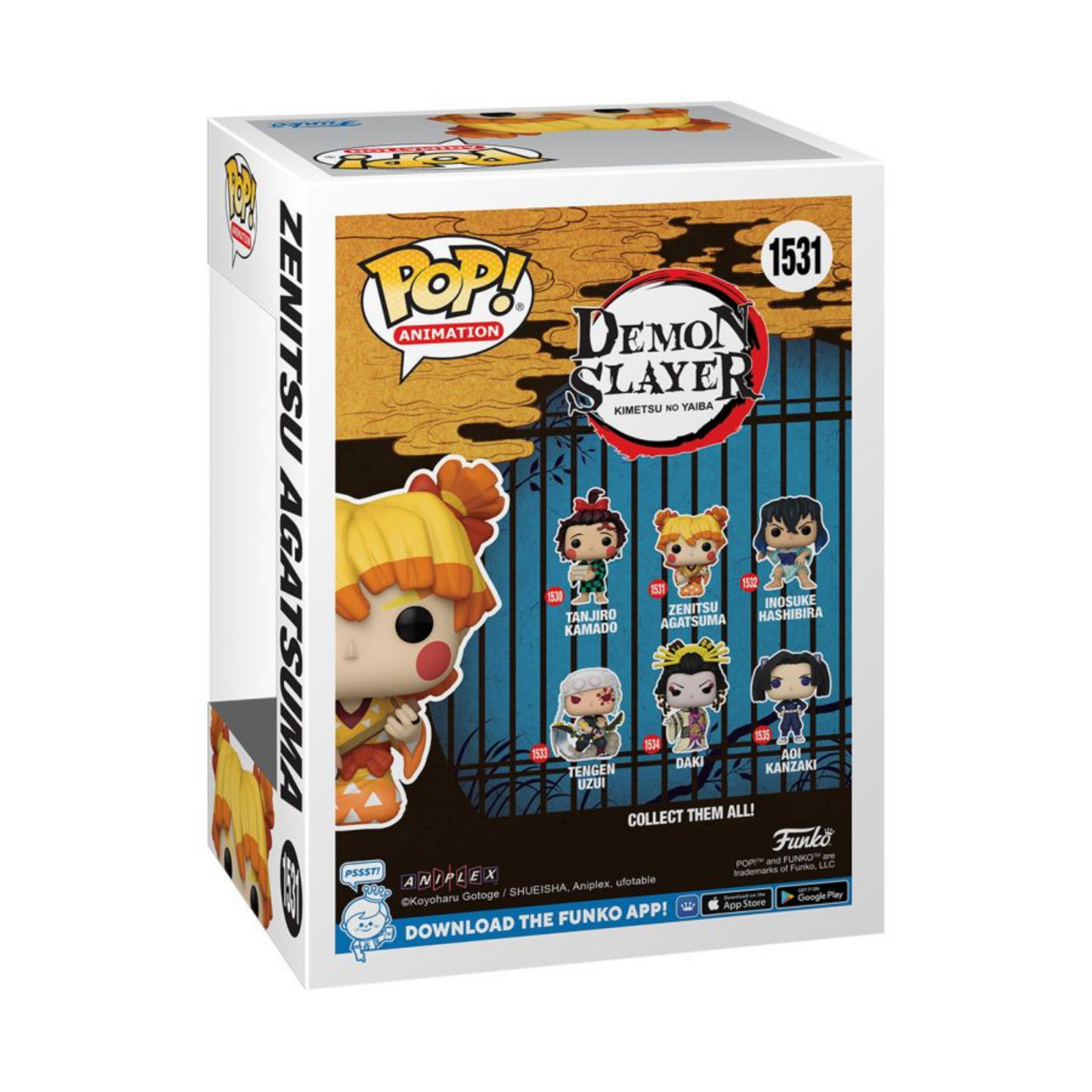 
                  
                    Demon Slayer - Zenitsu Agatsuma (Kimono) Pop! Vinyl Figure
                  
                