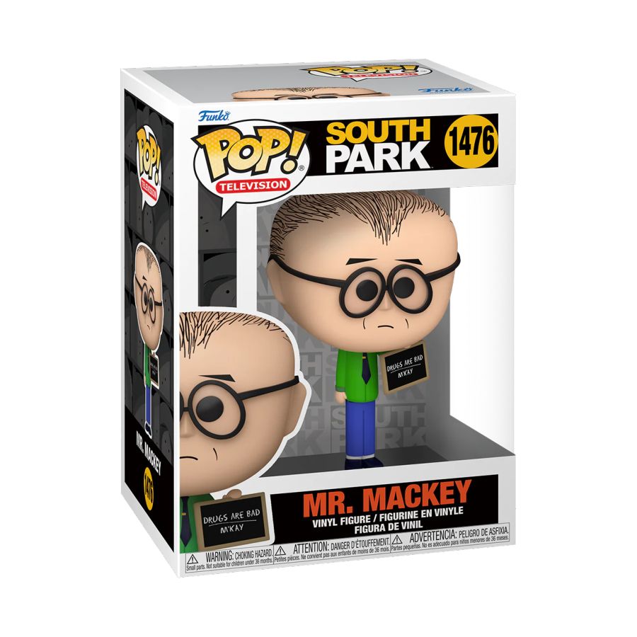 
                  
                    South Park - Mr. Mackey with Sign Pop! Vinyl
                  
                