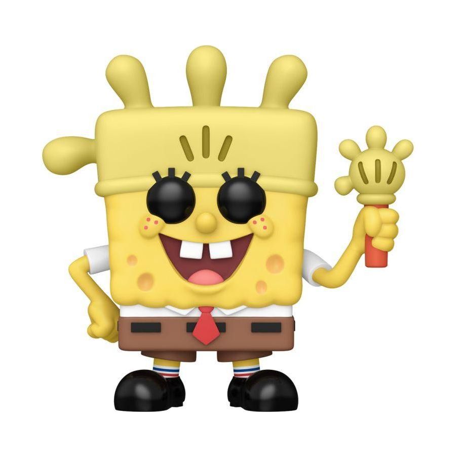 Spongebob: 25th Anniversary - Glove World Spongebob Pop! Vinyl-IKON-ProHobbies