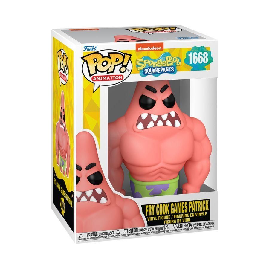 
                  
                    Spongebob: 25th Anniversary - Fry Cook Games Patrick Pop! Vinyl-IKON-ProHobbies
                  
                