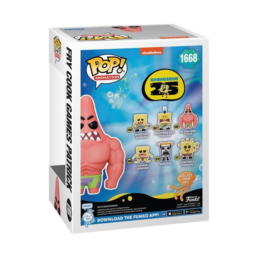 
                  
                    Spongebob: 25th Anniversary - Fry Cook Games Patrick Pop! Vinyl-IKON-ProHobbies
                  
                