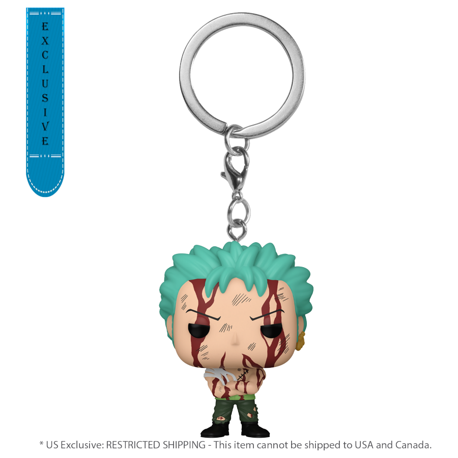 
                  
                    One Piece - Roronoa Zoro "Nothing Happened" US Exclusive Pop! Keychain [RS]
                  
                