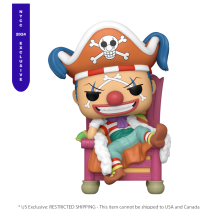 One Piece - Buggy the Clown (on Throne) NYCC 2024 Exclusive Pop! Deluxe