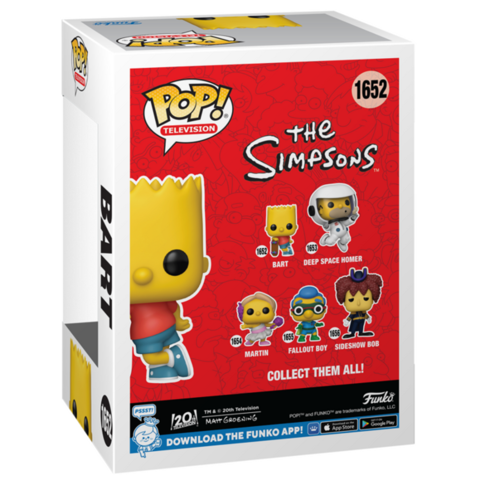 
                  
                    The Simpsons - Bart with Skateboard Pop! Vinyl Figure
                  
                