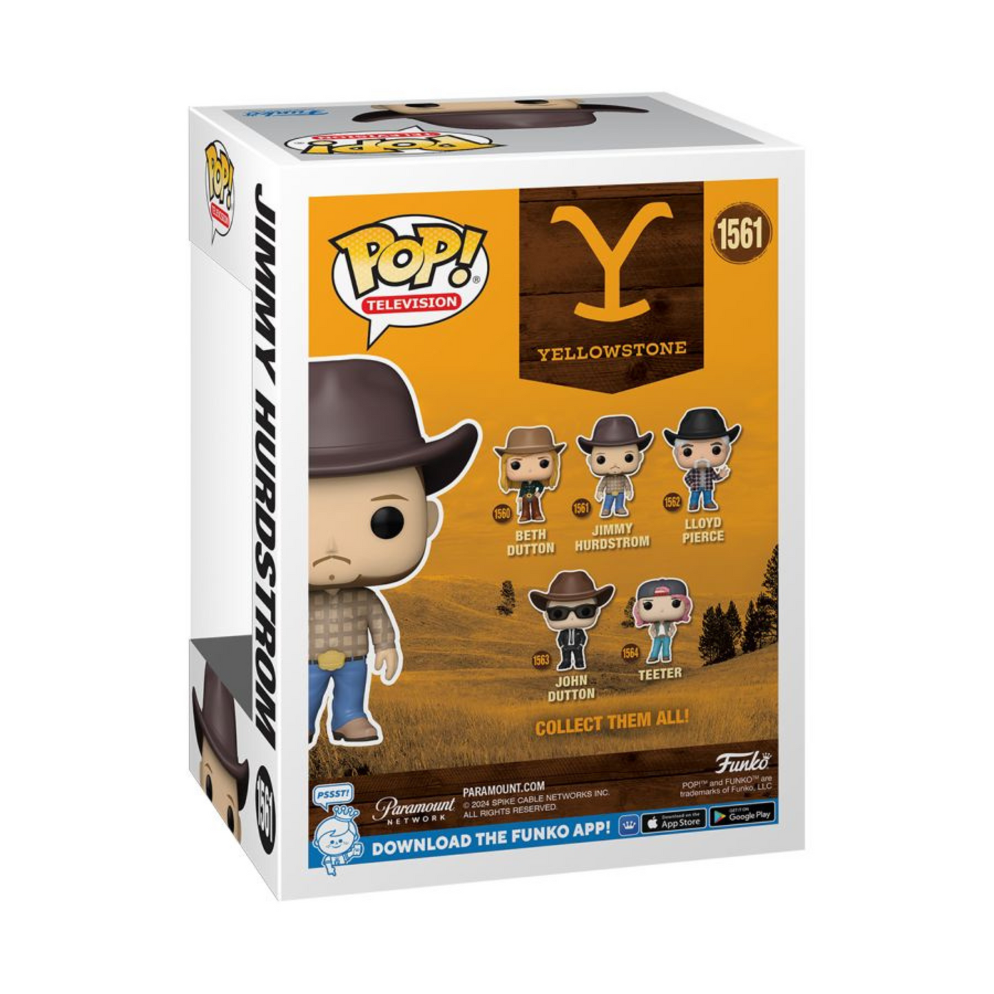 
                  
                    Yellowstone - Jimmy Hurdstrom Pop! Vinyl
                  
                