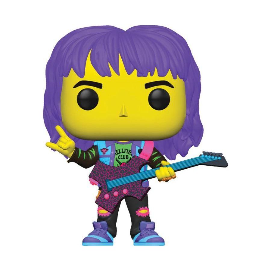 Stranger Things - Eddie with Guitar US Exclusive Blacklight Pop! Vinyl [RS]-Collectible-IKON-ProHobbies