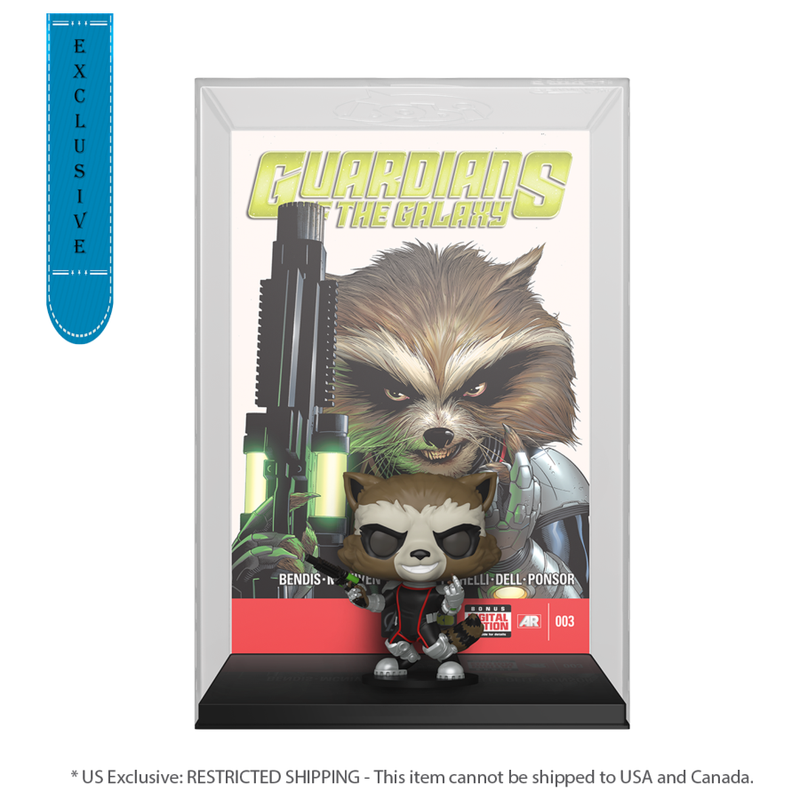 Guardians of the Galaxy - Rocket Raccoon US Exclusive Pop! Comic Cover [RS]