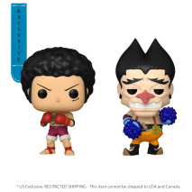 One Piece - Luffy & Foxy US Exclusive Pop! Vinyl 2-Pack [RS]