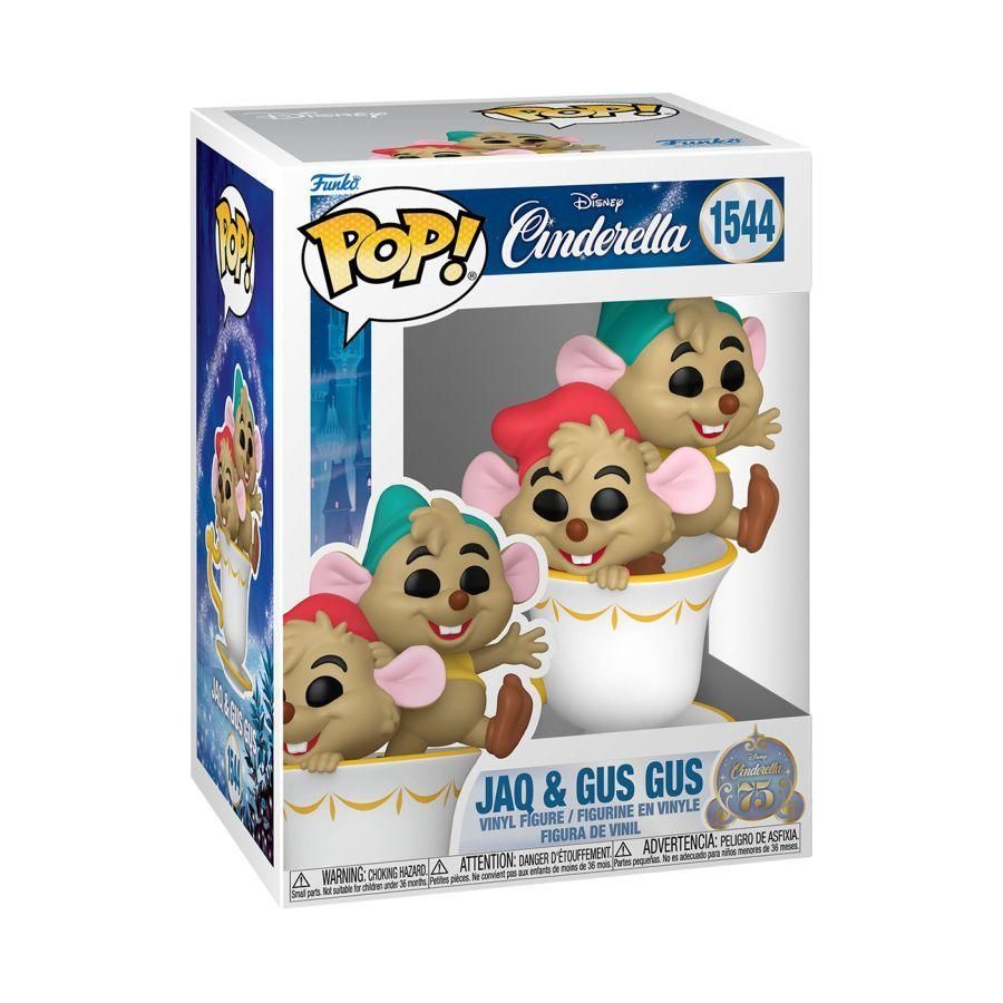 
                  
                    Cinderella (1950): 75th Anniversary - Jaq & Gus Gus in Cup Pop! Vinyl-Collectible-IKON-ProHobbies
                  
                