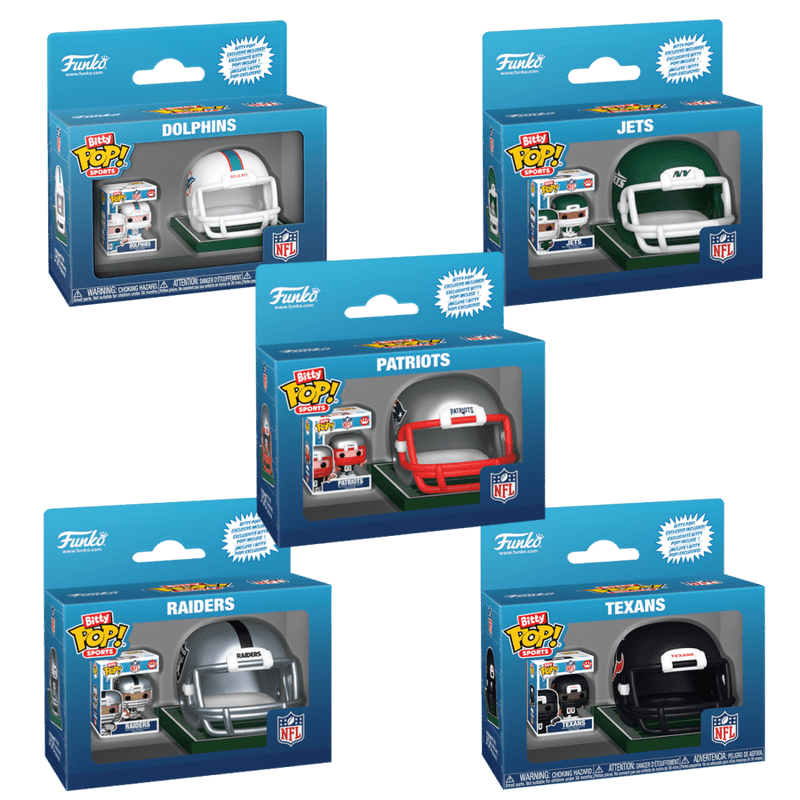 AFC NFL - Bitty Pop! & Helmet Blind Assortment