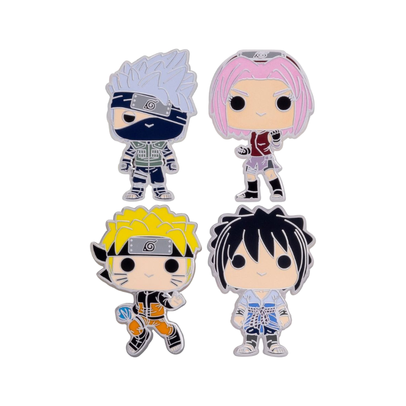 Naruto - Team 7 Enamel Pin 4-Pack