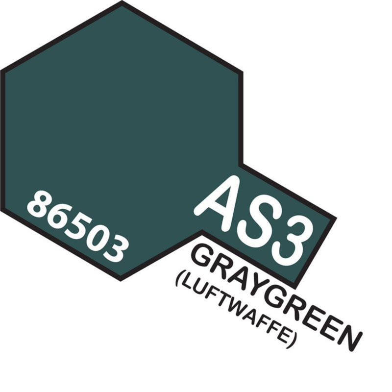 TAMIYA AS-3 GRAY GREEN (LUFTWAFFE)