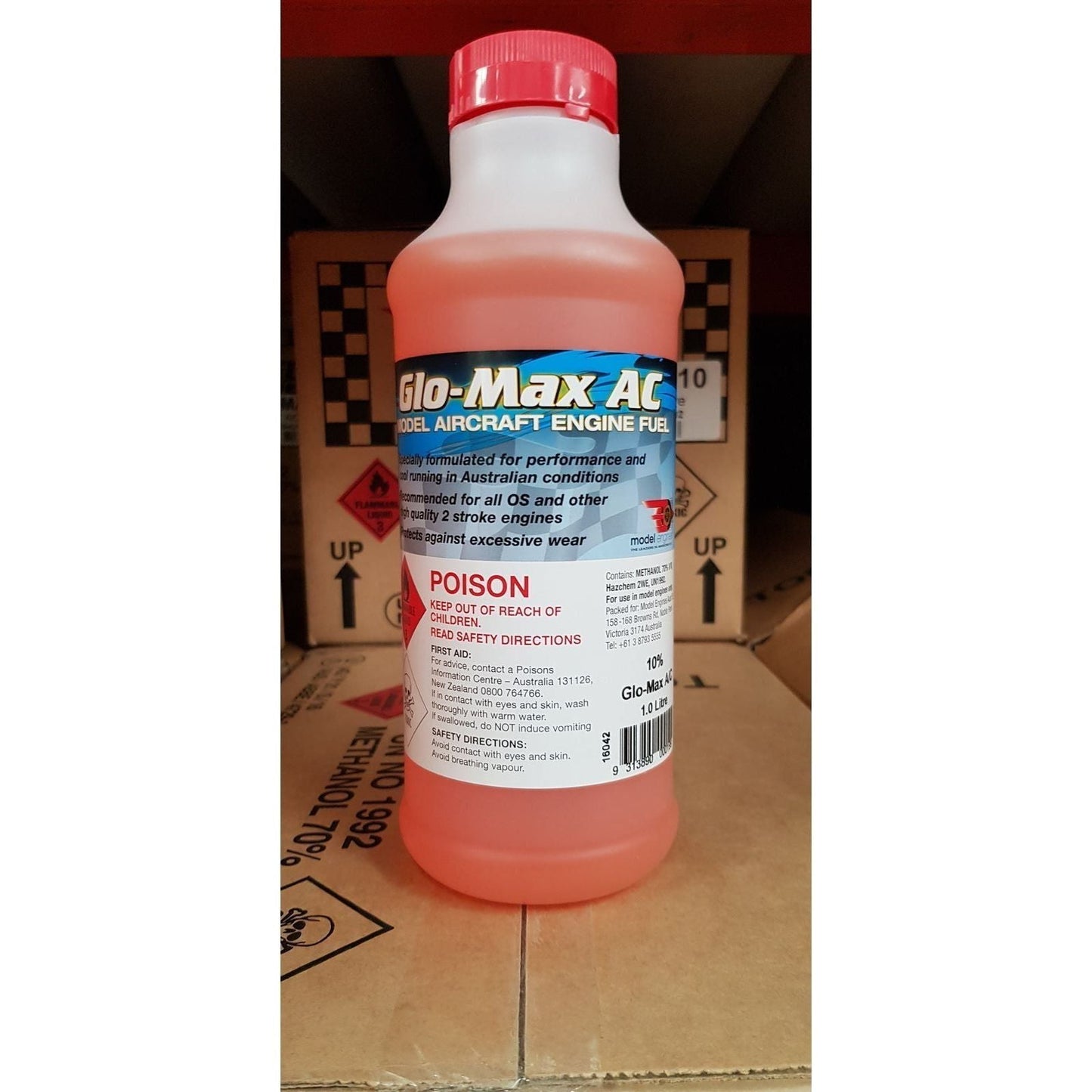 RC (DG) GLO-MAX AC FUEL 10% NITRO 1 LT