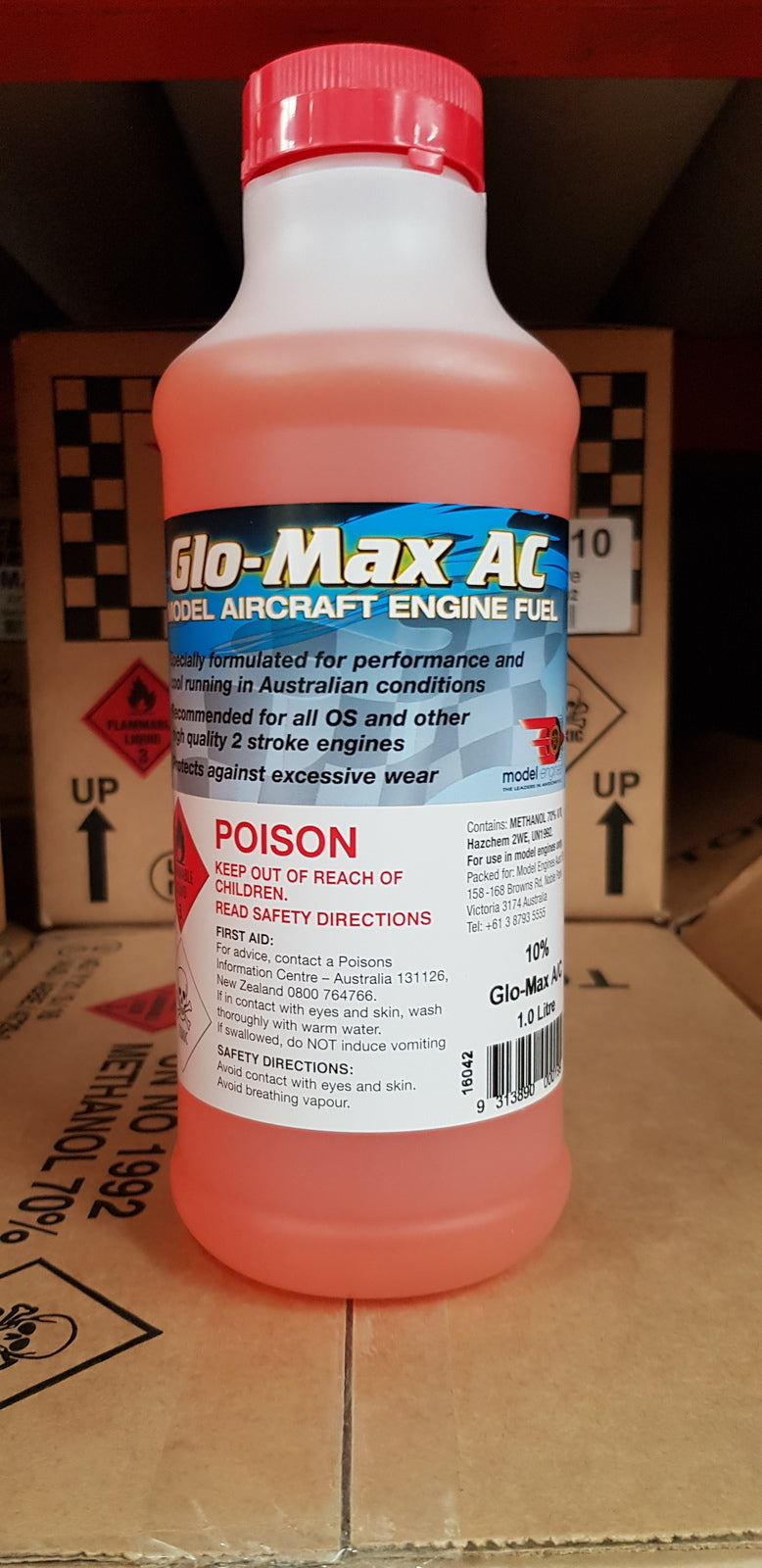 (DG) GLO-MAX AC FUEL 10% NITRO 1 LT
