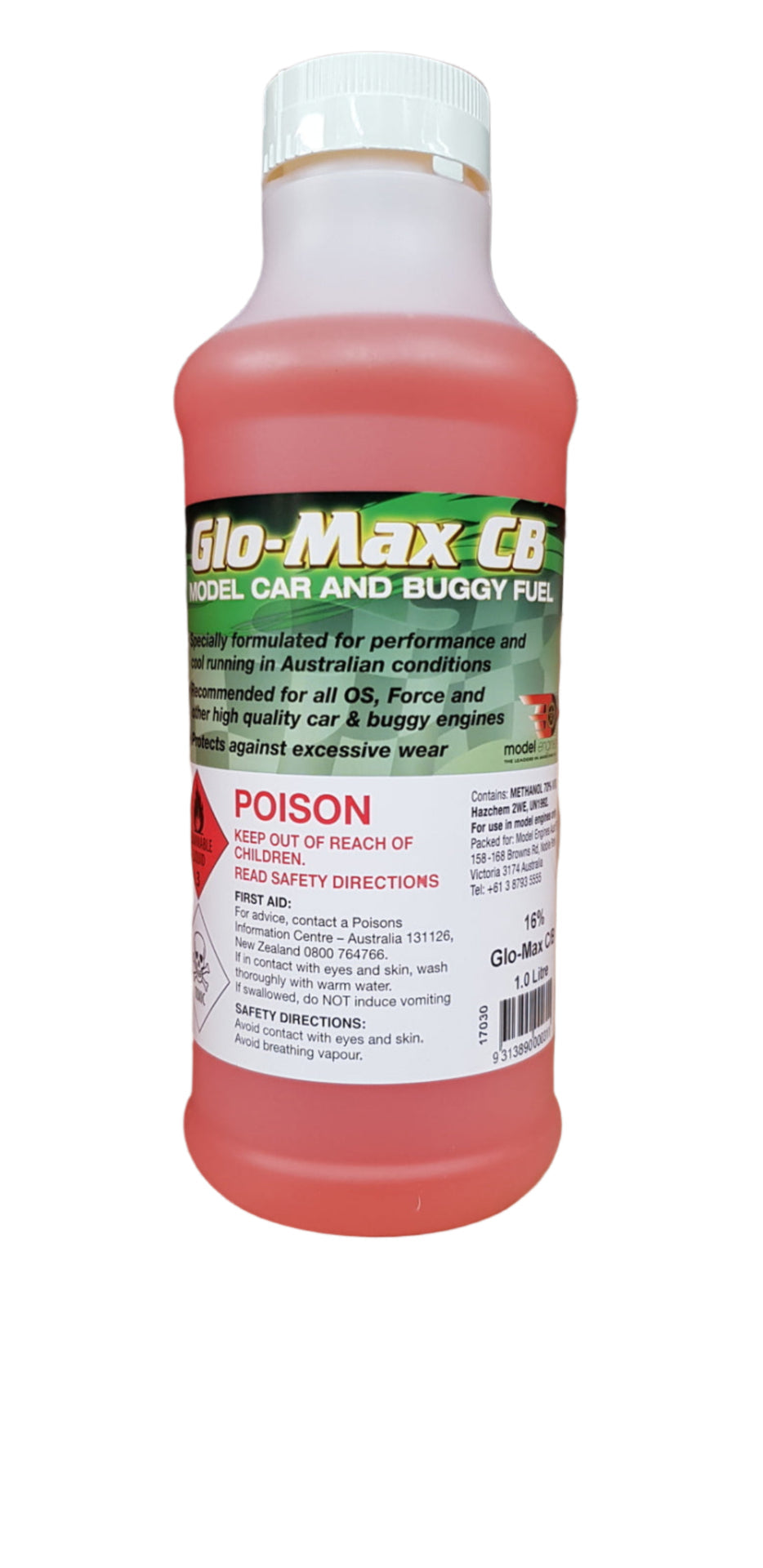(DG) GLO-MAX CB FUEL 25% NITRO 1 LT
