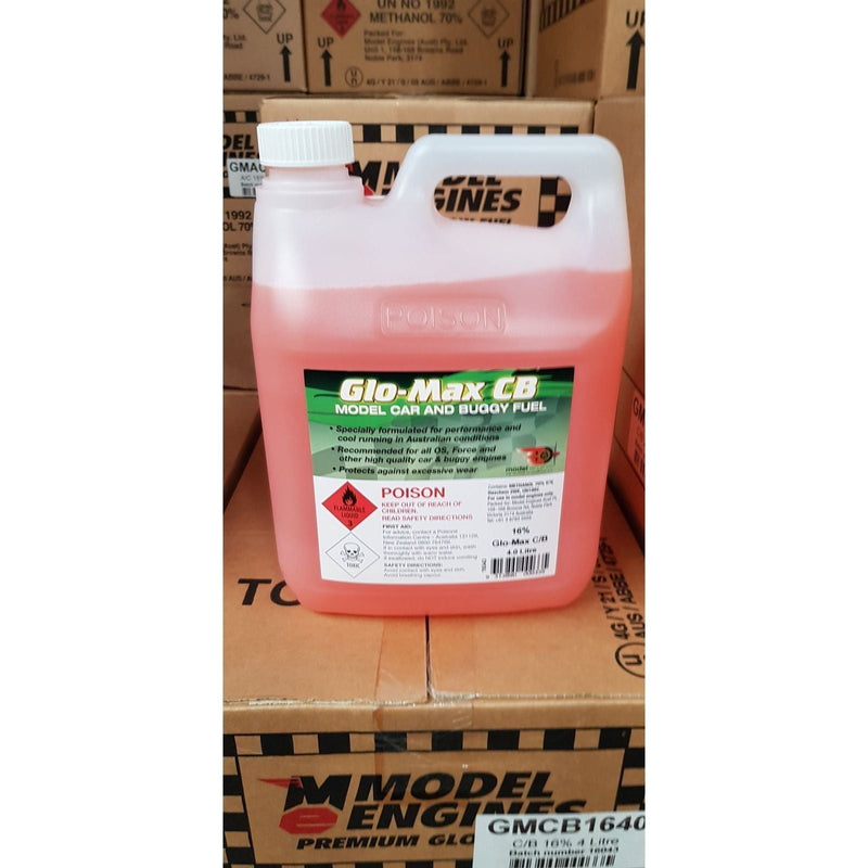 GLO-MAX CB FUEL 25% NITRO 4 LT