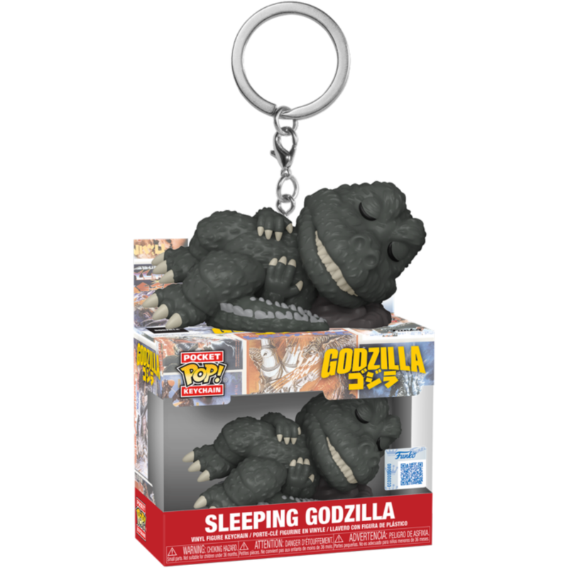 Godzilla - Sleeping Godzilla Pocket Pop! Keychain
