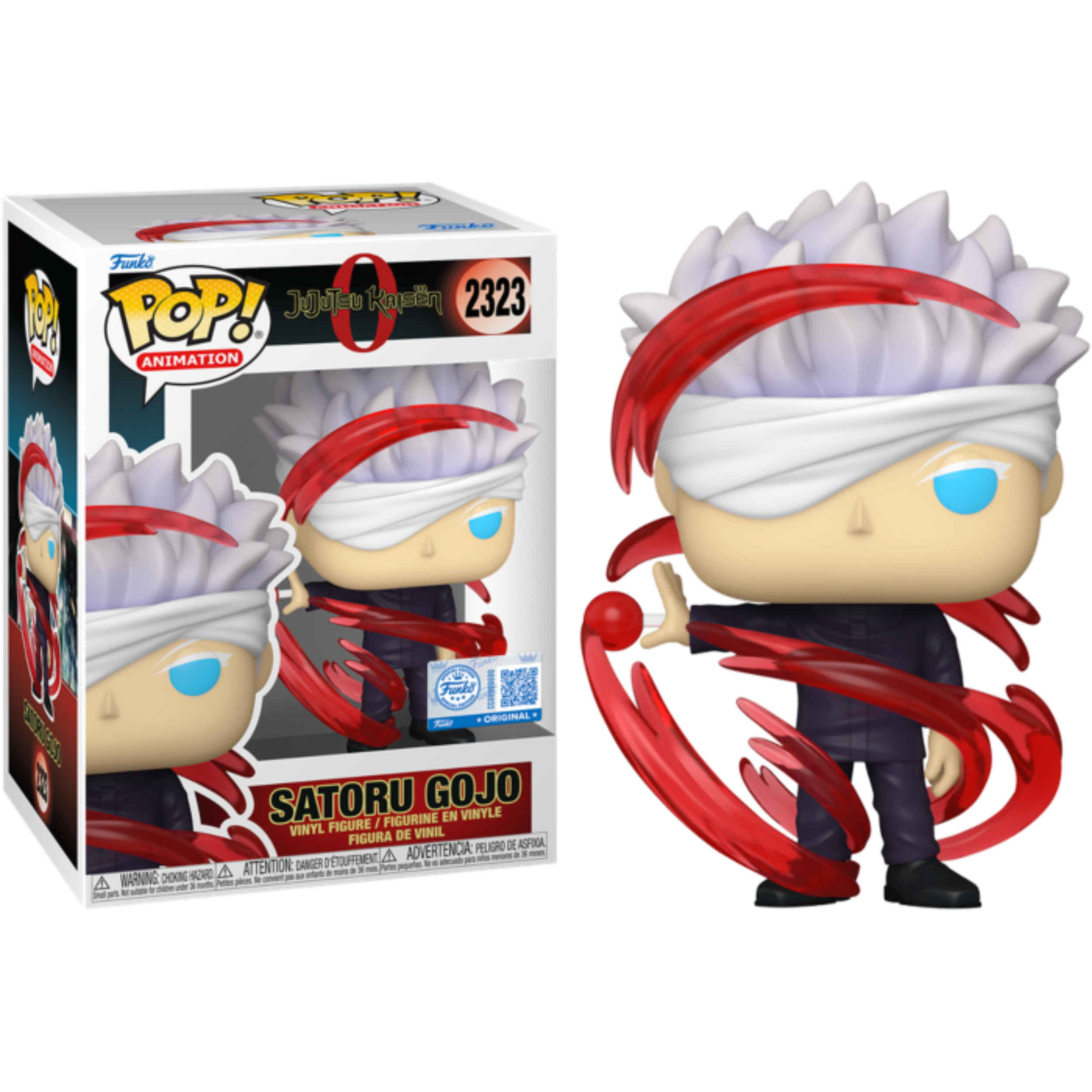Jujutsu Kaisen 0 - Satoru Gojo (Red Energy) Pop! Vinyl Figure – Command ...
