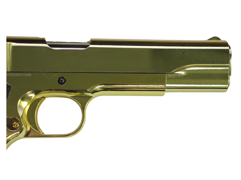 
                  
                    Golden Eagle 1911 3305GD Green Gas Pistol - (Gold)
                  
                