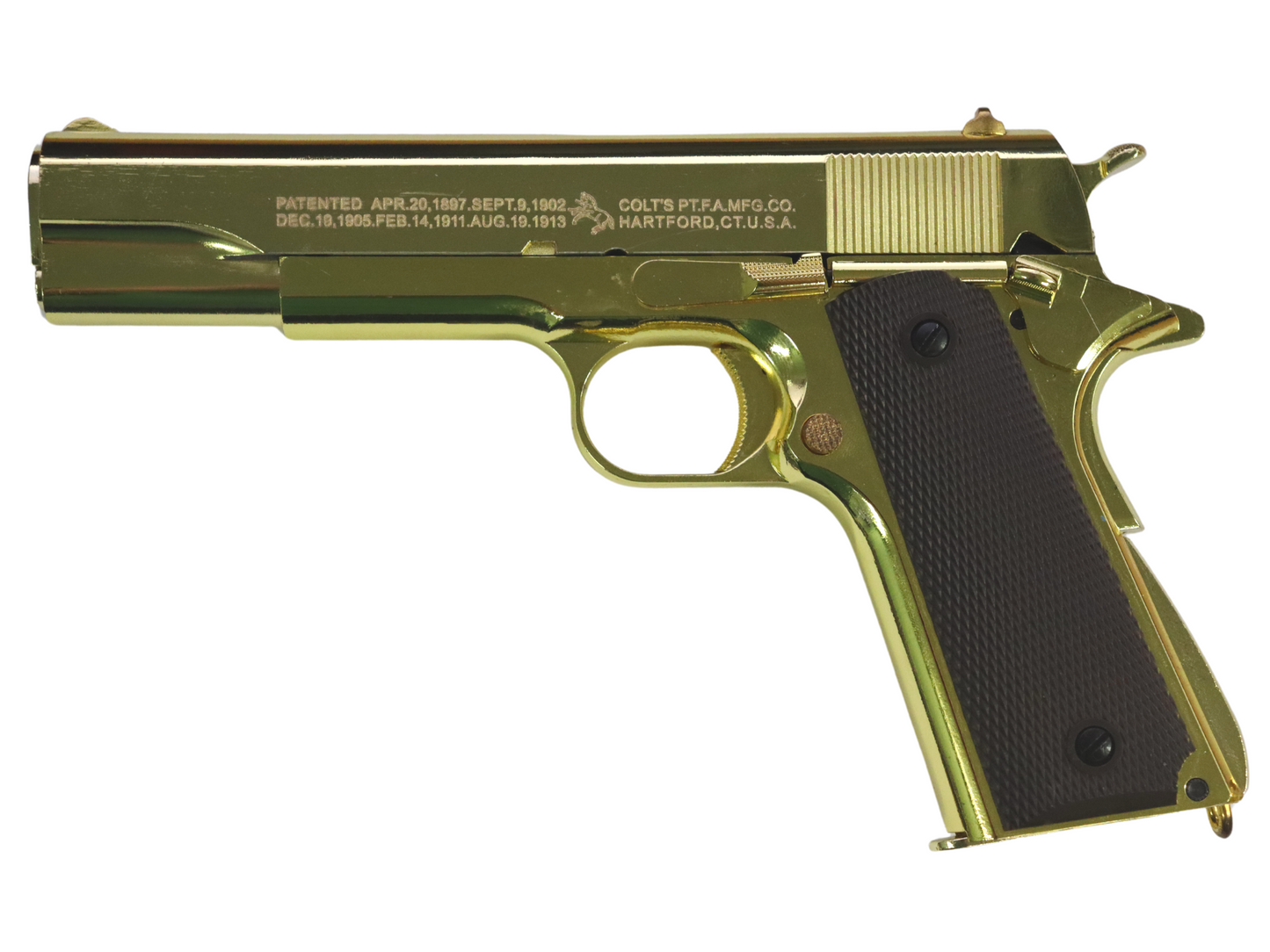 
                  
                    Golden Eagle 1911 3305GD Green Gas Pistol - (Gold)
                  
                
