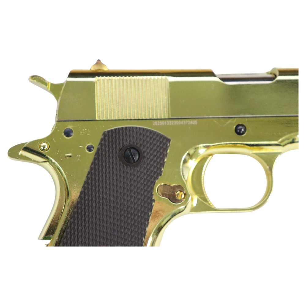 
                  
                    Golden Eagle 1911 3305GD Green Gas Pistol - (Gold)
                  
                