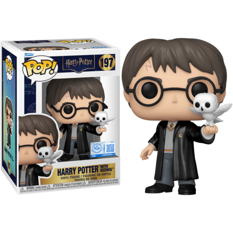 Harry Potter - Harry w/Hedwig Pop! RS